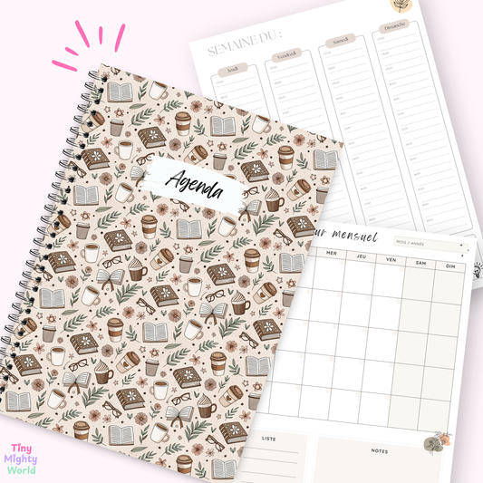 Coffee Books - Agenda / Planner 2026 - Undated