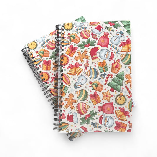 Christmas Vibe Winter Cozy Notebook | 80 Pages Lined Journal for Writing, School & Work