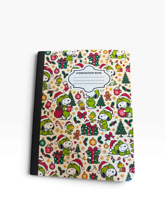 Mix animal Fleur Été - Cahier de Composition – 17,8 x 25,4 cm, 100 Pages Lignées – Papeterie Tendance (Copie)