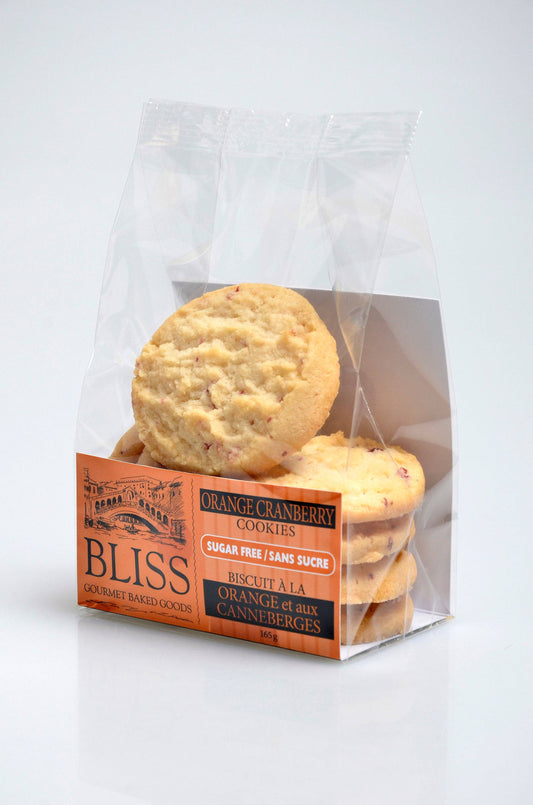 Biscuits à l'orange et aux canneberges sans sucre