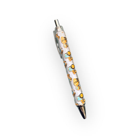 UVDTF Pencil Construction Truck