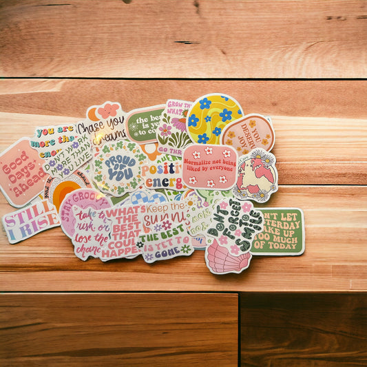 Positivity Mix Sticker set of 20