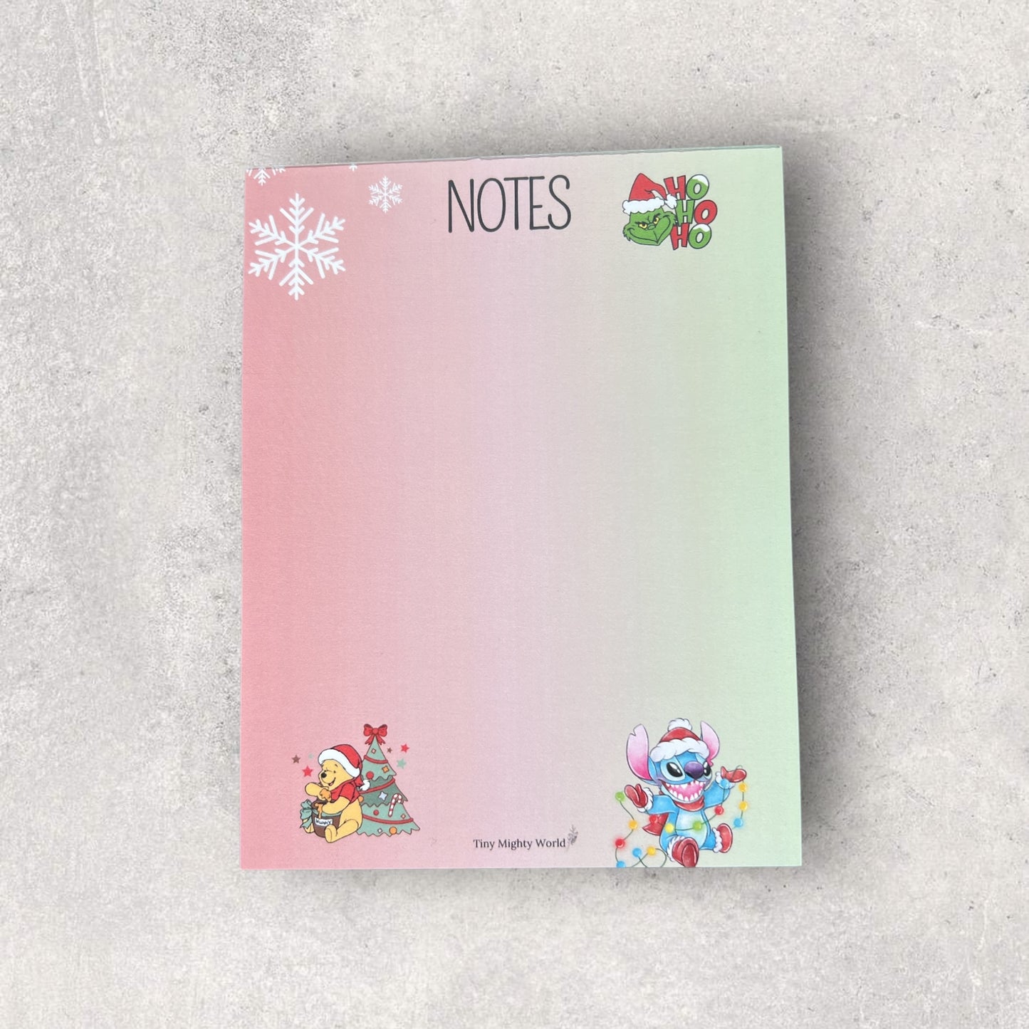 Winter Mix Notepad