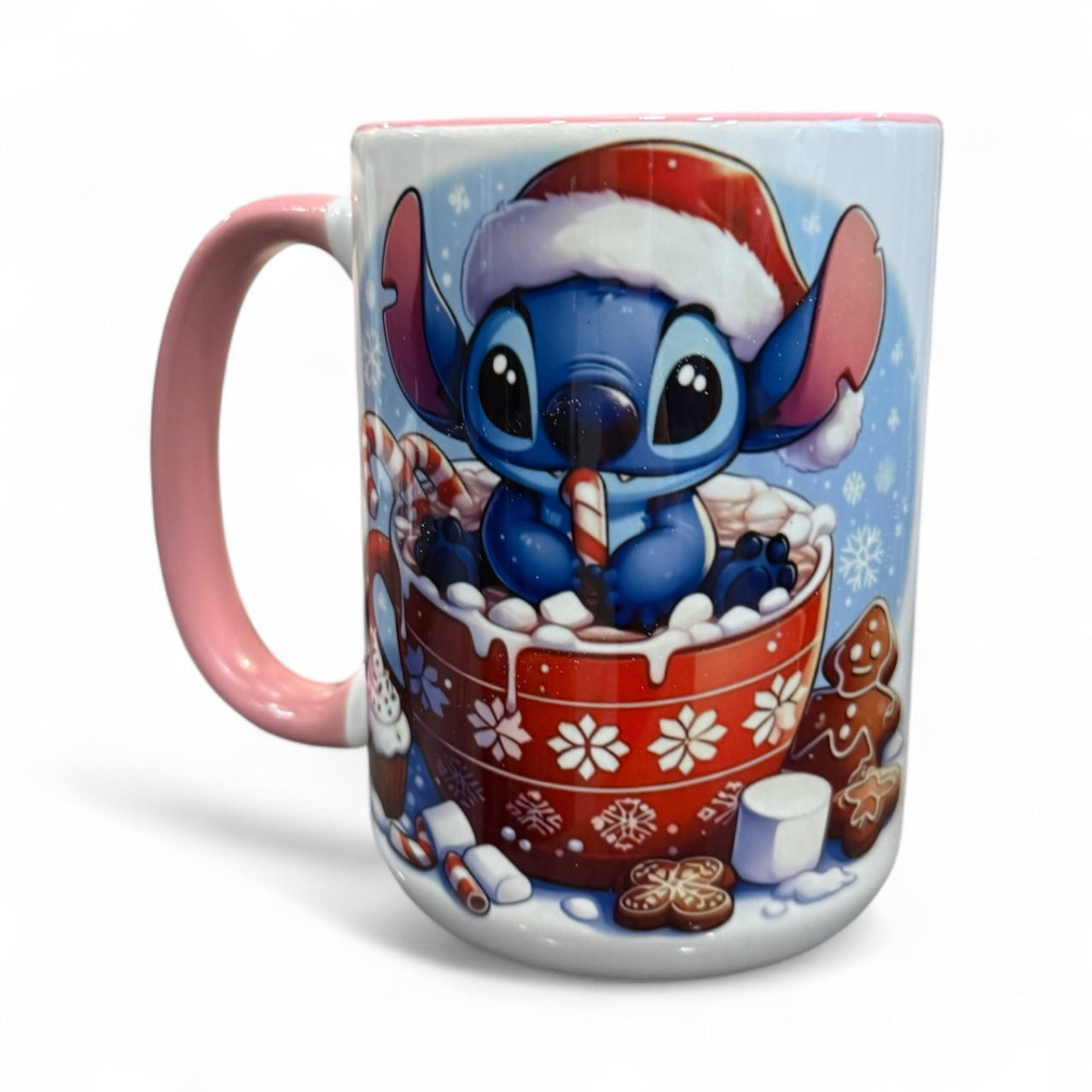 🎄 Alien Christmas Mug – 15 oz | Holiday Coffee Cup