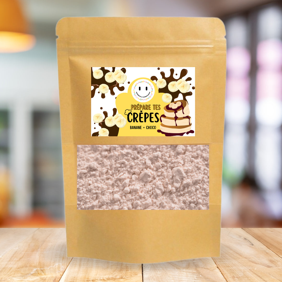 CRÊPES MIX - BANANA + CHOCO