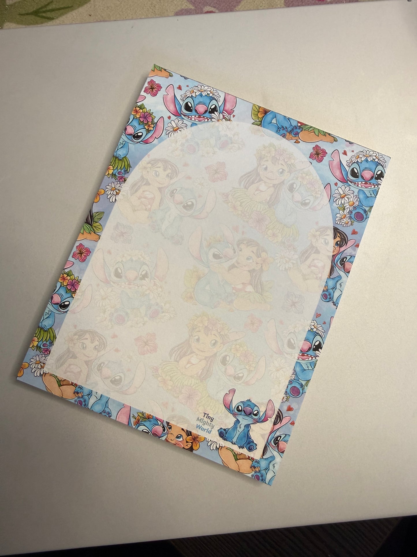 Blue Alien - 4.5x5.5 inch – Cute  Aesthetic – 50 Pages (Copy)
