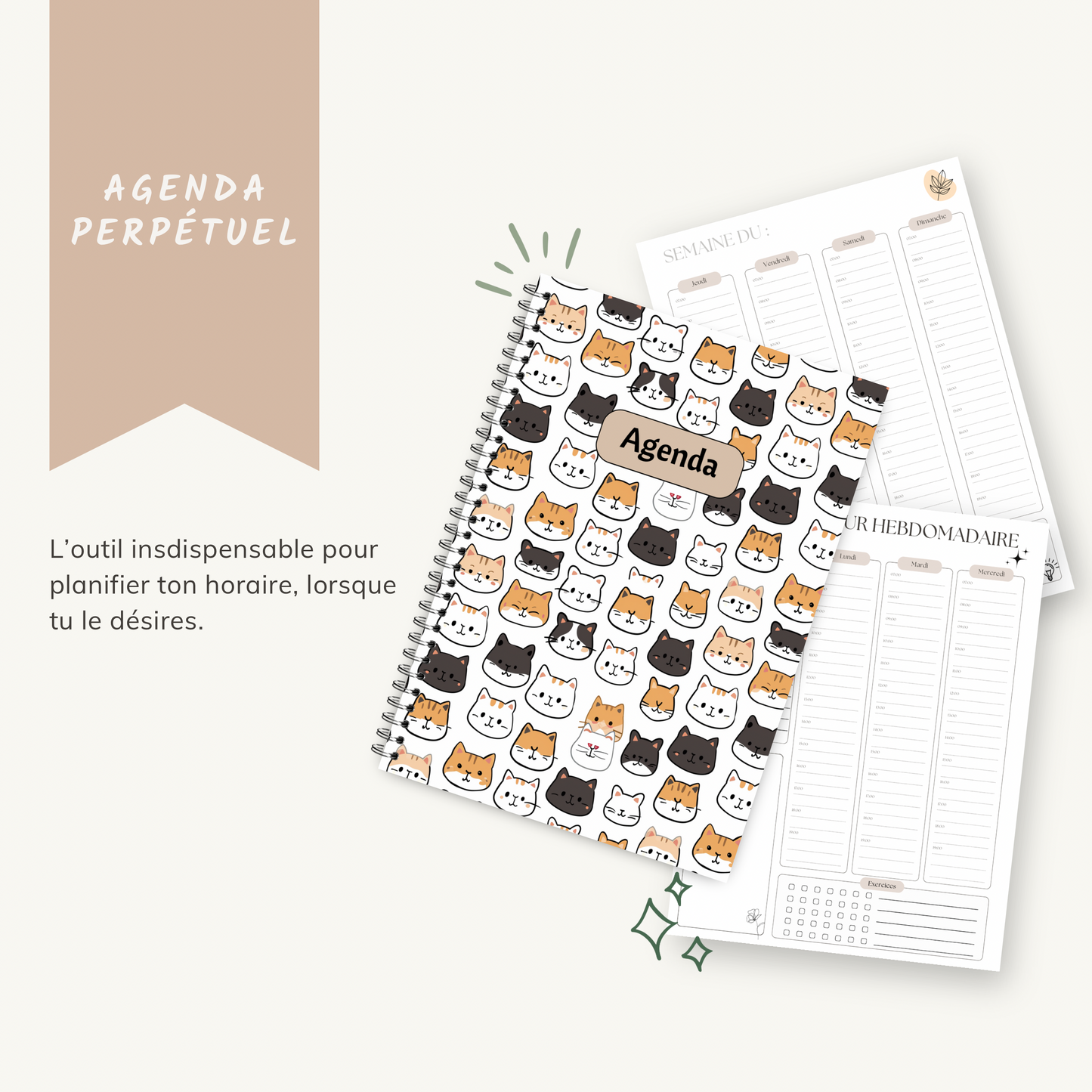 Agenda Promo Vide Inventaire 25$