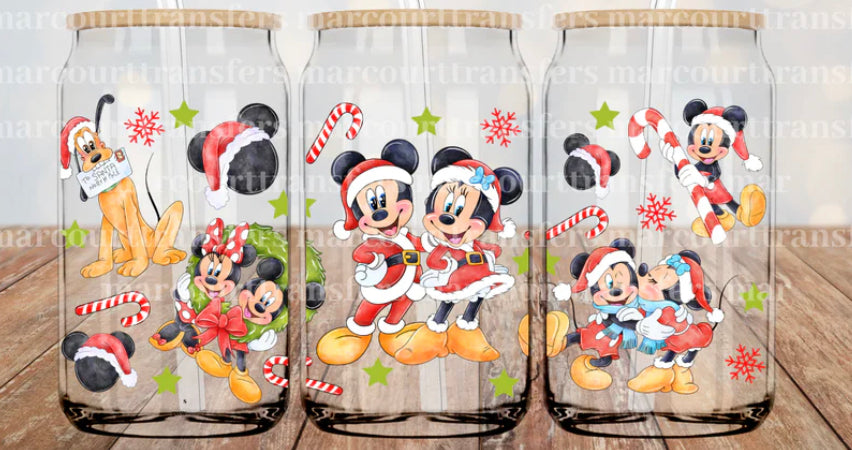 CHRISTMAS EDITION Coffee/Smoothie Glass 16oz