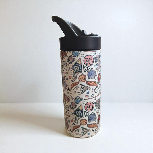 Sorcery Witchy - 16 oz Insulated Tumbler with Black Sippy Lid – Hot & Cold Drink Cup (Copy) (Copy)