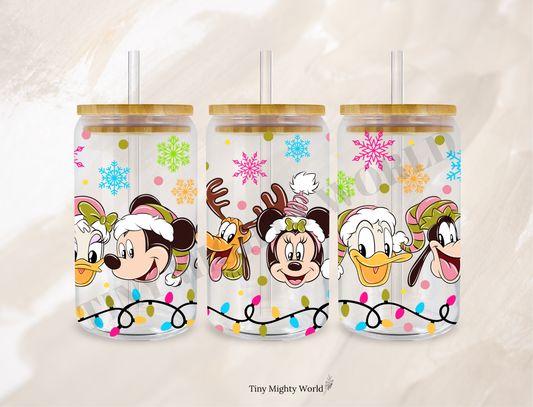 Coupe UVDTF de l'amitié de Noël