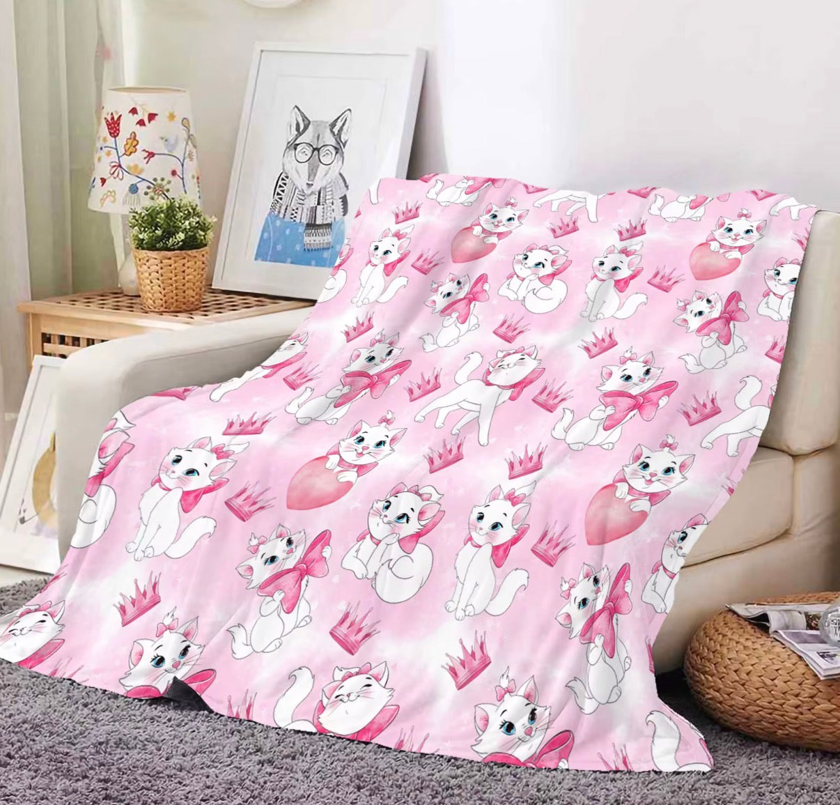 Fleece Blanket 🌸 50x60