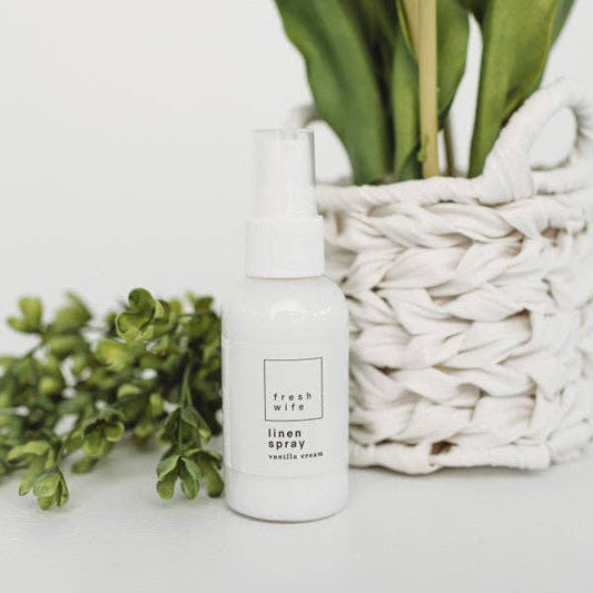 Spray pour linge parfum crème vanille - Mini