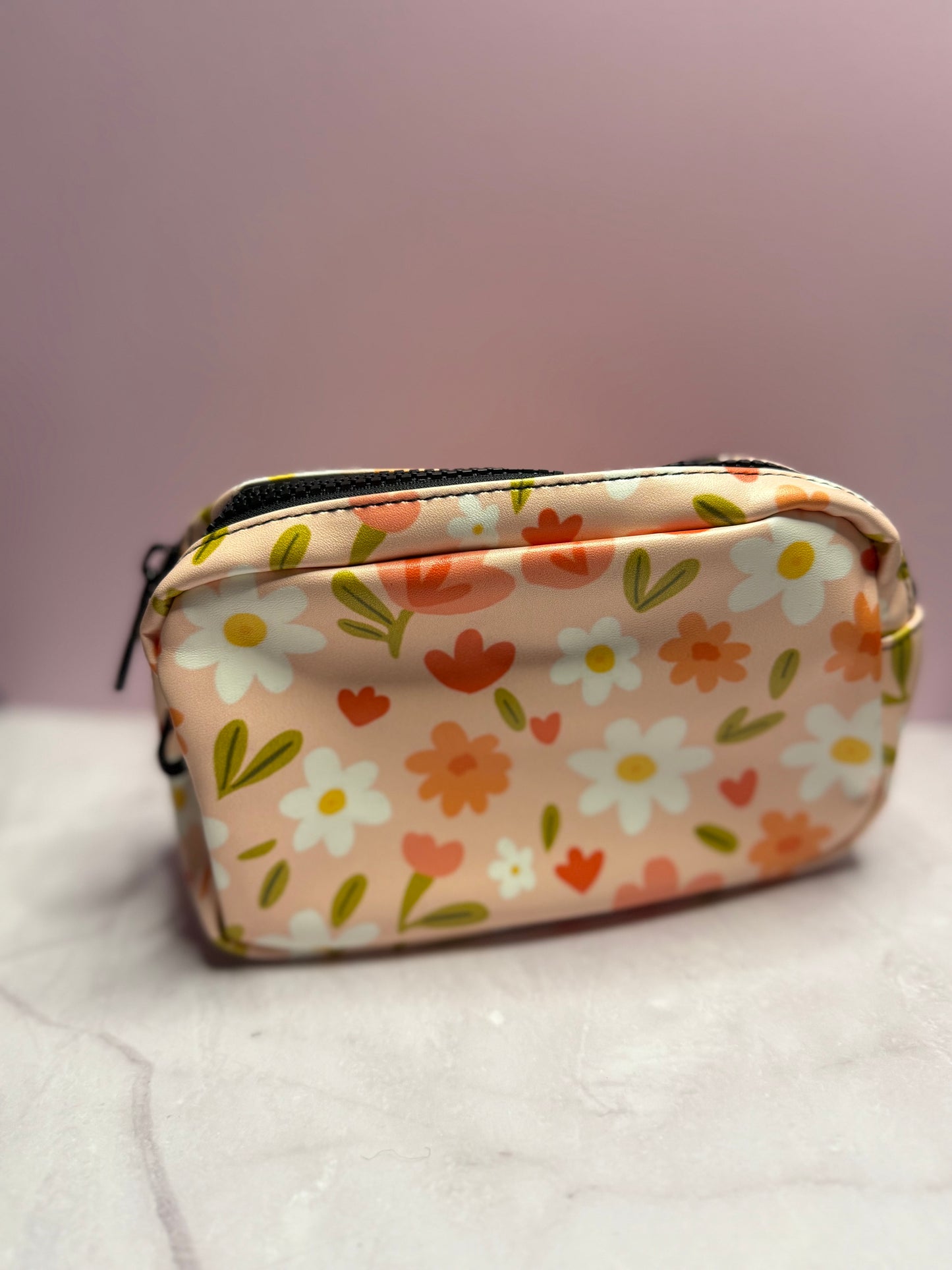 Wildflower Meadow Organizer Pouch | Multi-Purpose Zipper Case | Stationery Organizer