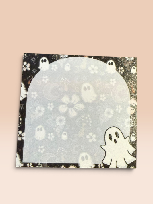 GHOST 👻 FLOWER STICKY NOTES - 2026