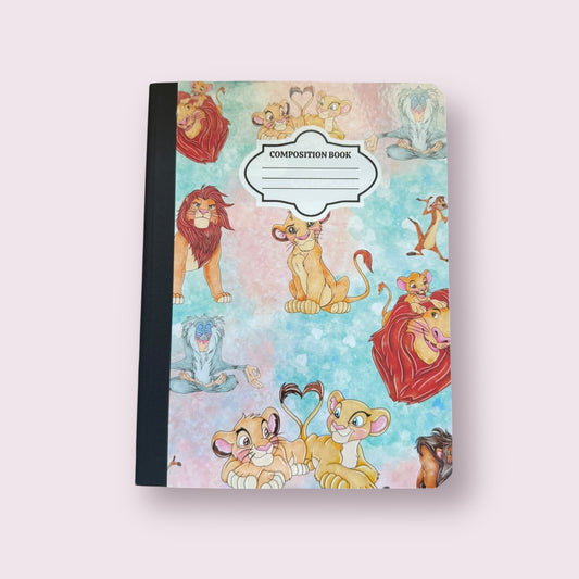 Jungle Lion - Composition Notebook – 7x10 inches, 100 Lined Pages – Trendy Stationery (Copy)