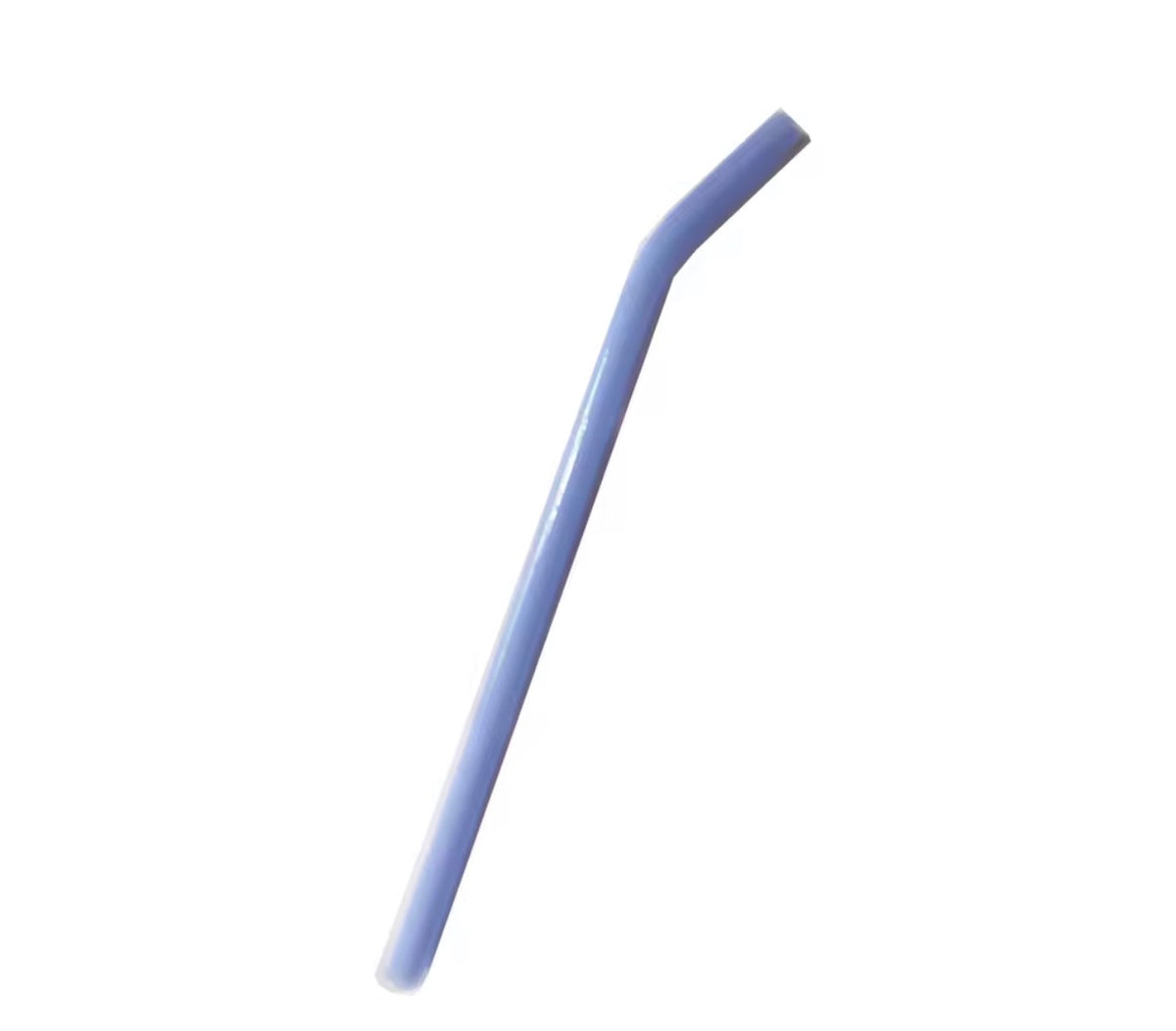 Color Glass Straw