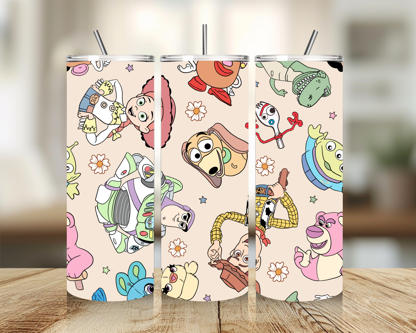 Tumbler 20 oz - Toys Tumbler - Insulated Stainless Steel