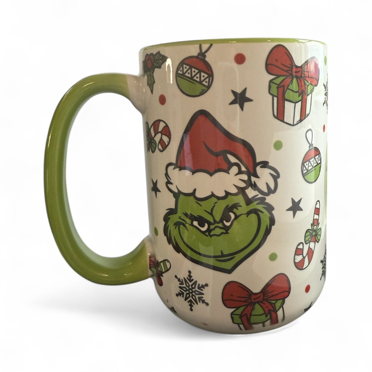 🎄 Grumpy Christmas Mug – 15 oz | Holiday Coffee Cup