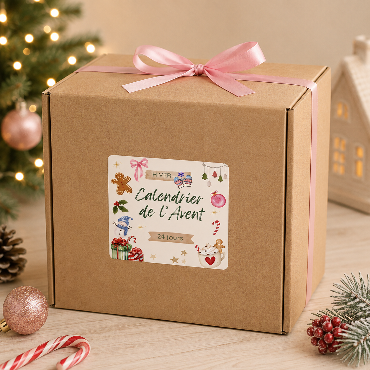 🎄 Calendrier de l’Avent Papeterie – Tiny Mighty World 🎁 EXPÉDIÉ LE 15 novembre