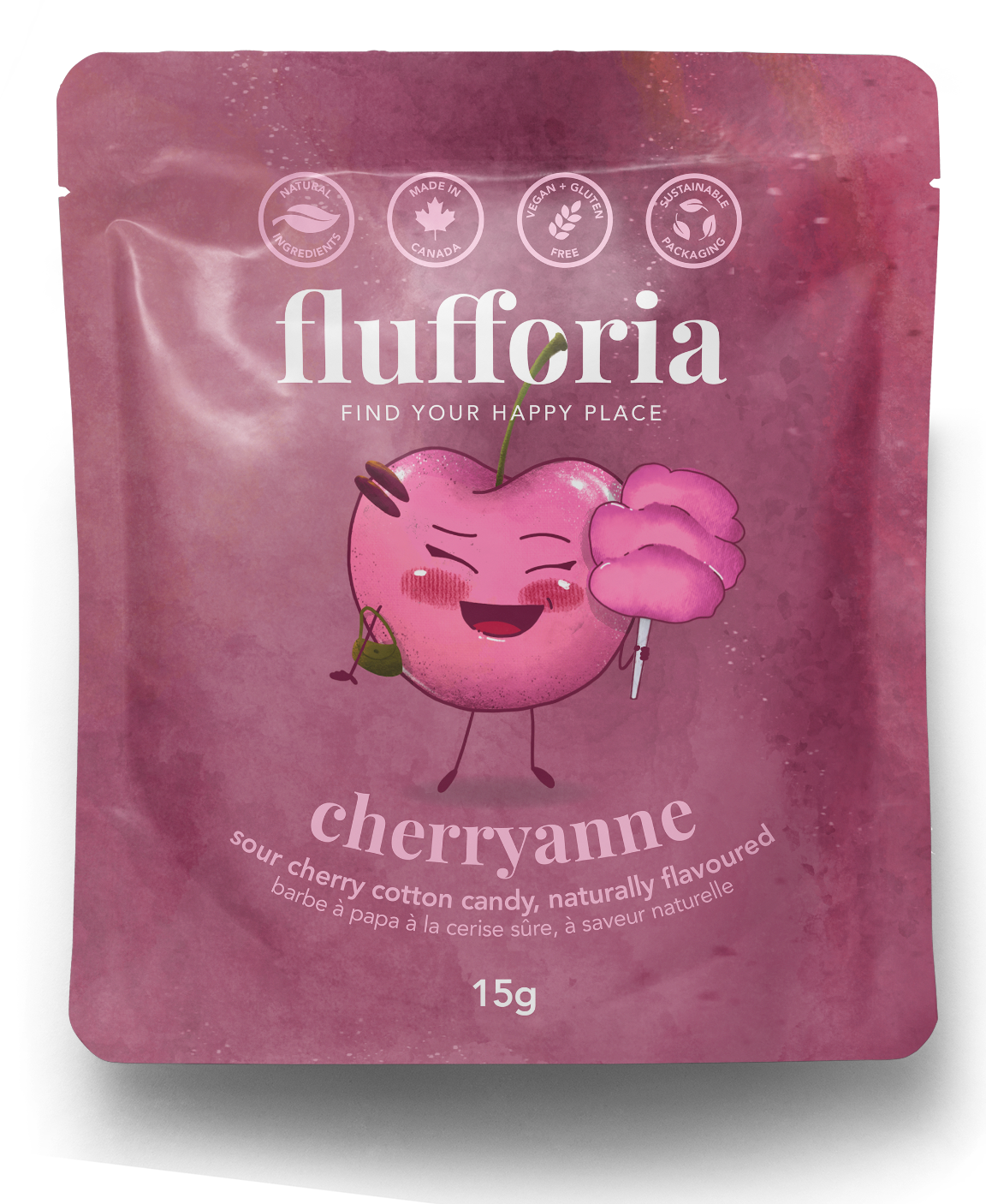 Flufforia | Barbe à papa biologique