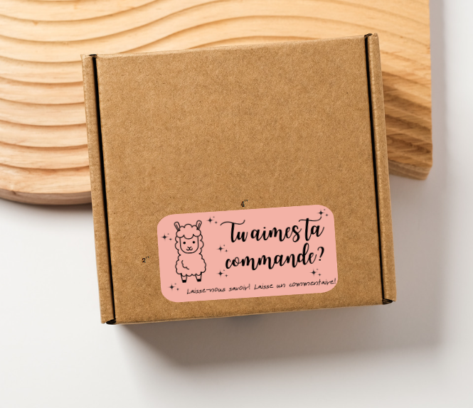 Valentines Packaging/Shipping Labels