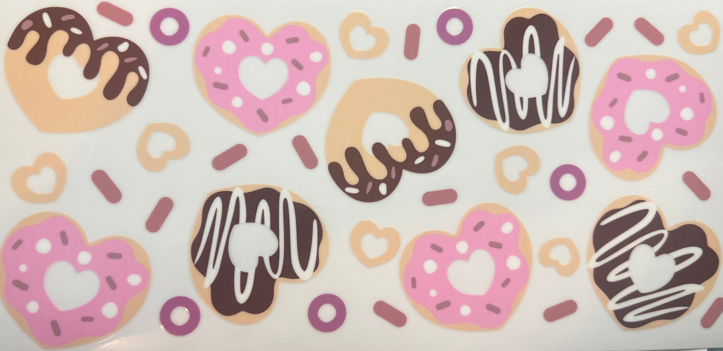 UVDTF TRANSFER CUP WRAP - RTS -  Donut Lover