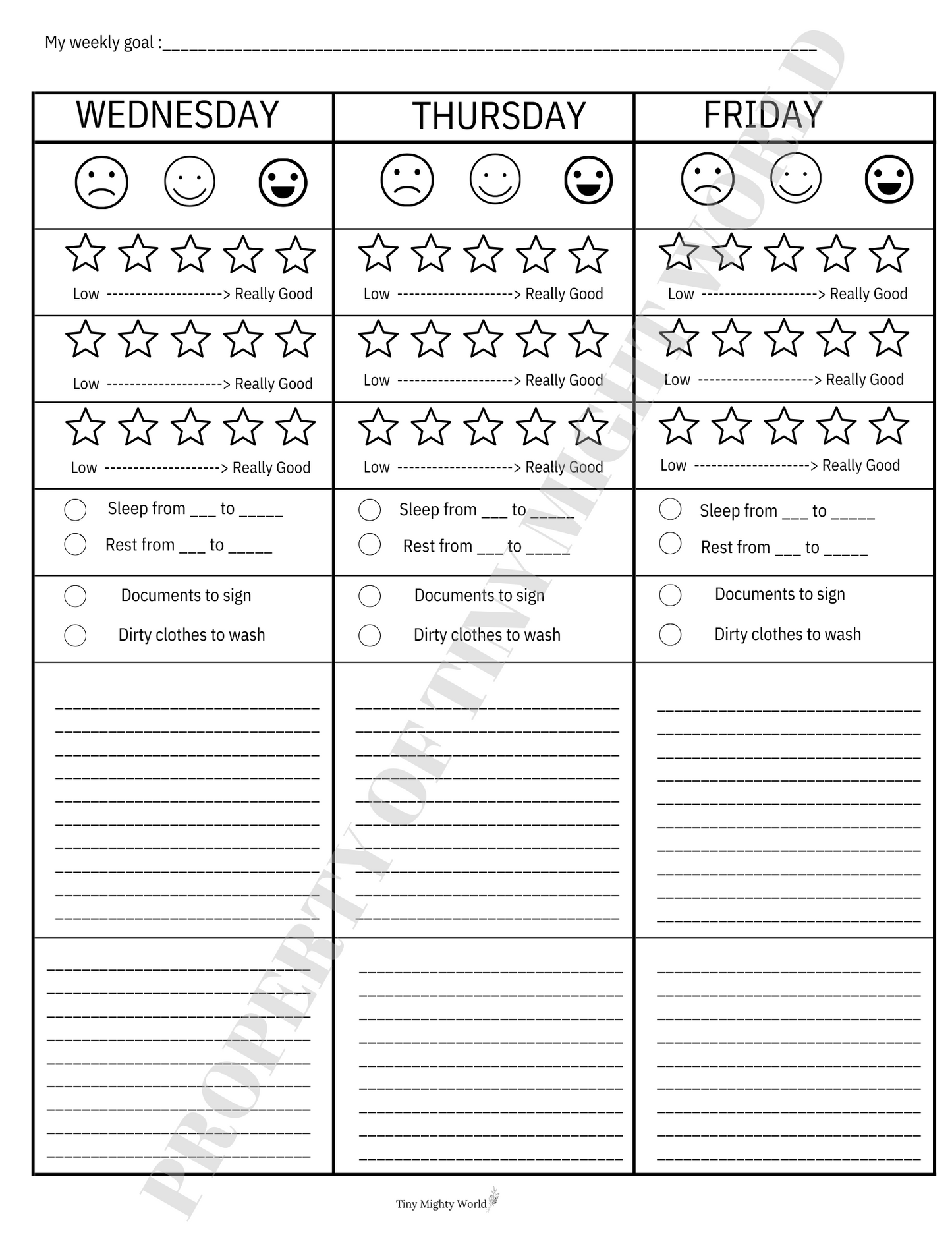 Communication Planner Daycare