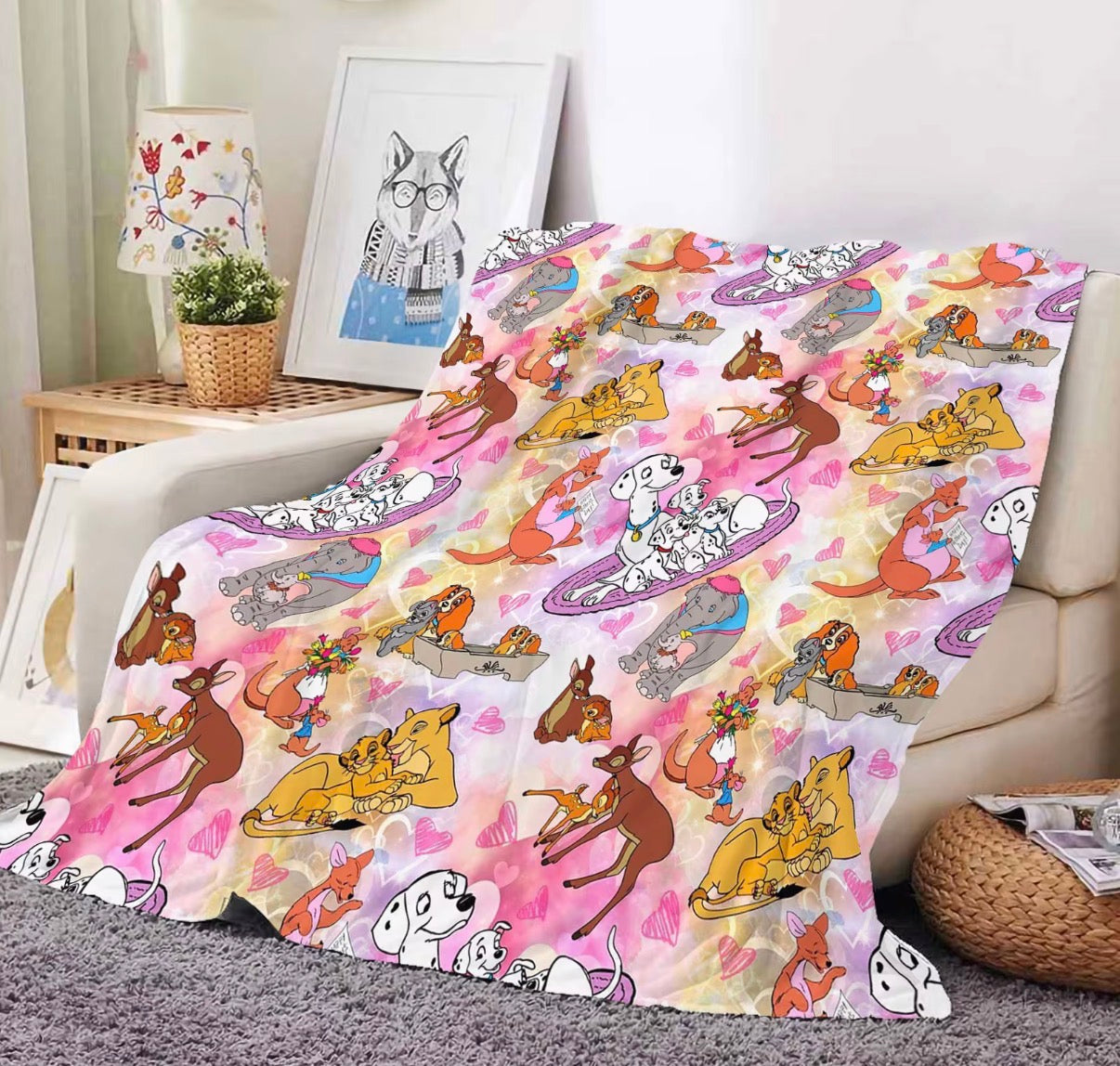 Fleece Blanket 🌸 50x60