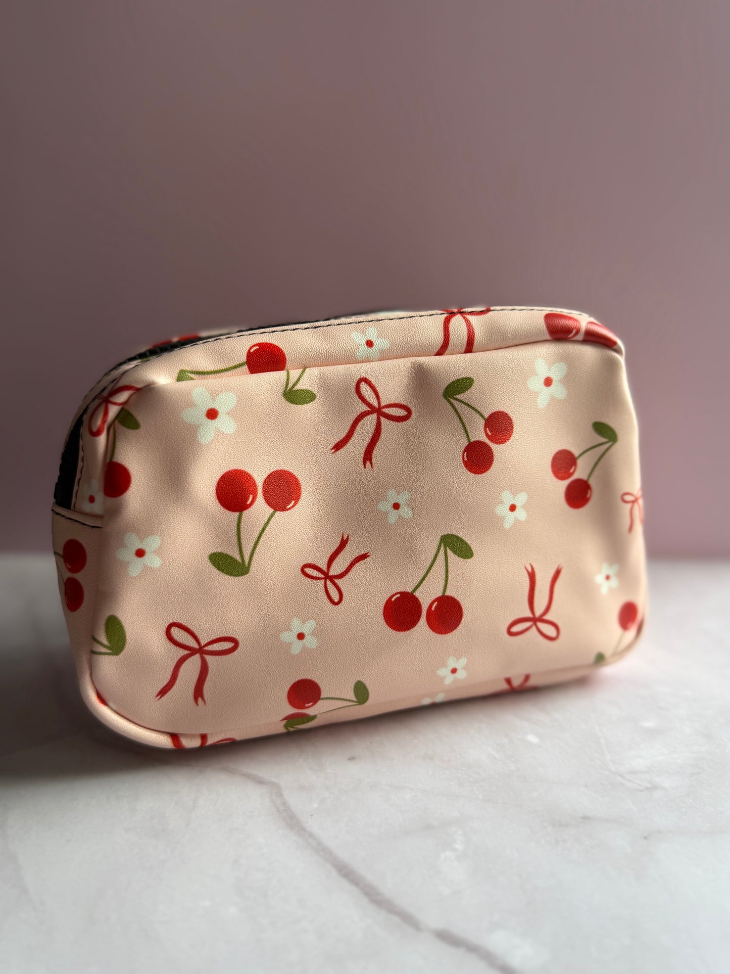 Cherry Blossom Organizer Pouch | Multi-Purpose Zipper Case | Stationery Organizer