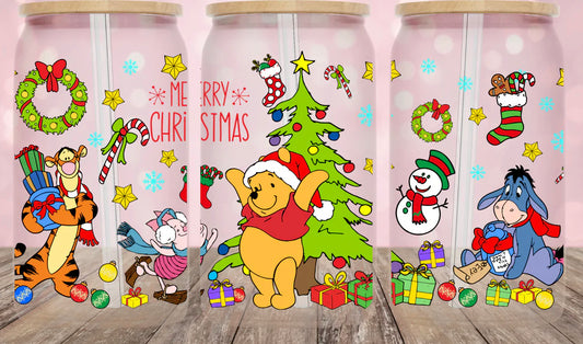 CHRISTMAS EDITION Coffee/Smoothie Glass 16oz