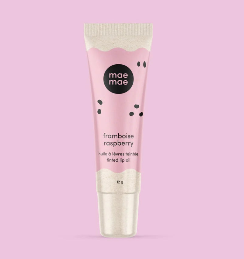 Raspberry Natural Tinted Lip Oil