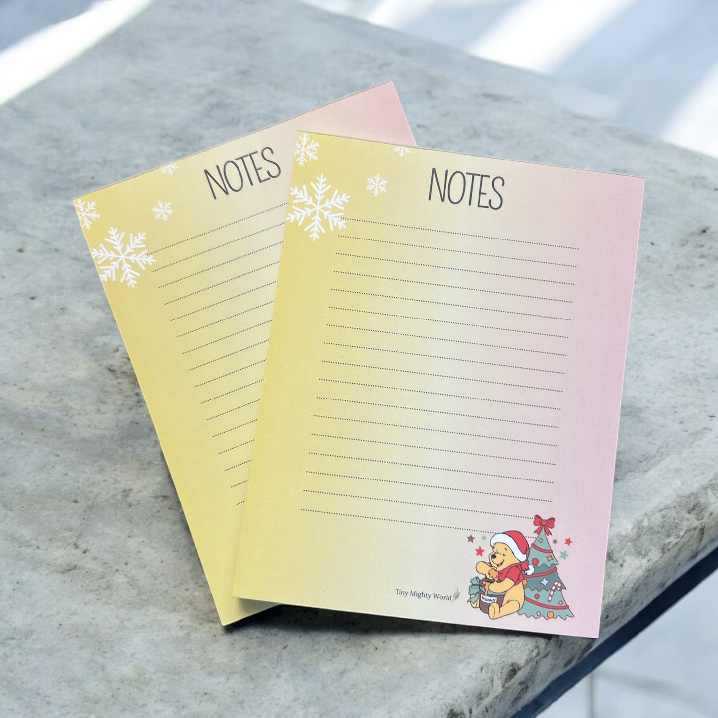 Santa Tree Notepad