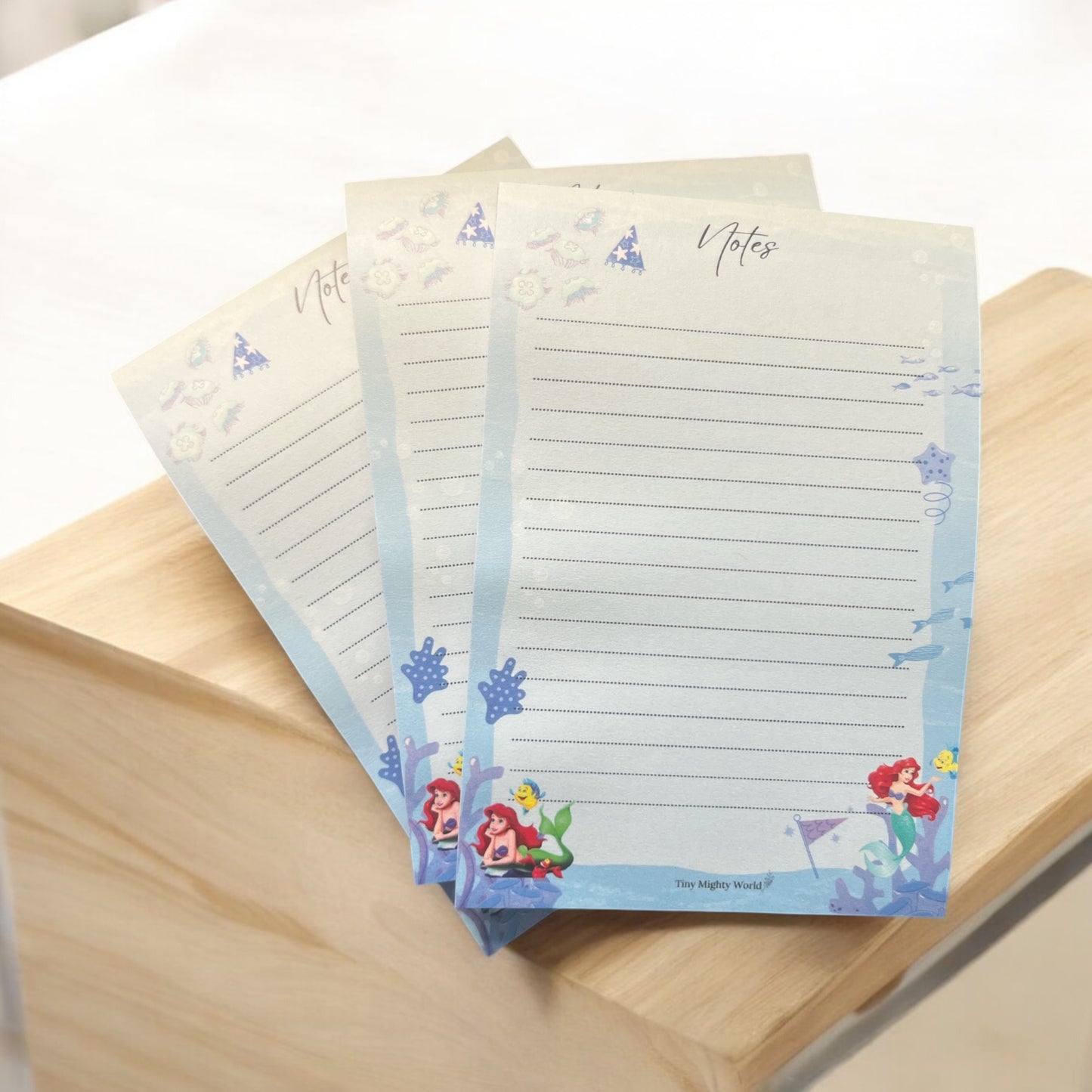 Mermaid Notepad - Notepad - Removable Sheets