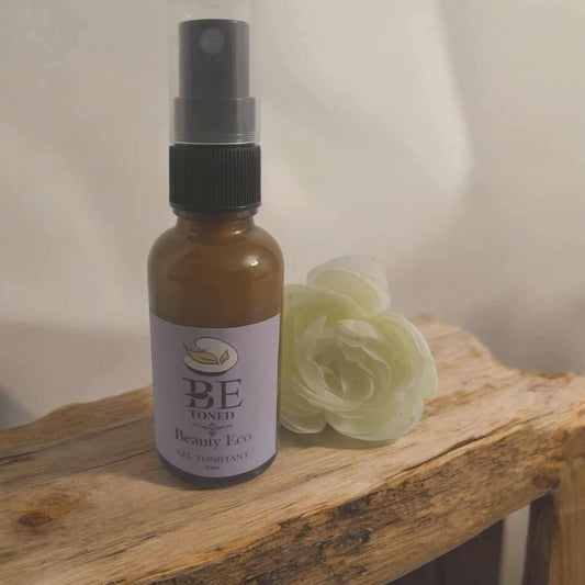 GEL TONIFIANT À L'ALOE VERA, HAMAMÉLIS & EAU DE ROSE 🌹
