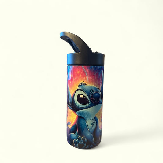 Galaxy Blue Alien Isothermal Tumbler - 16 oz