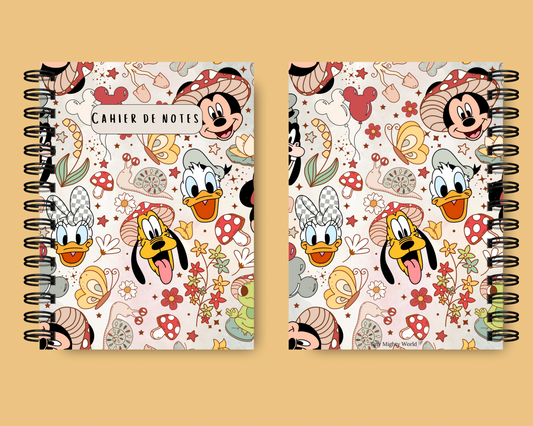 Mix Disney Pastel Notebook