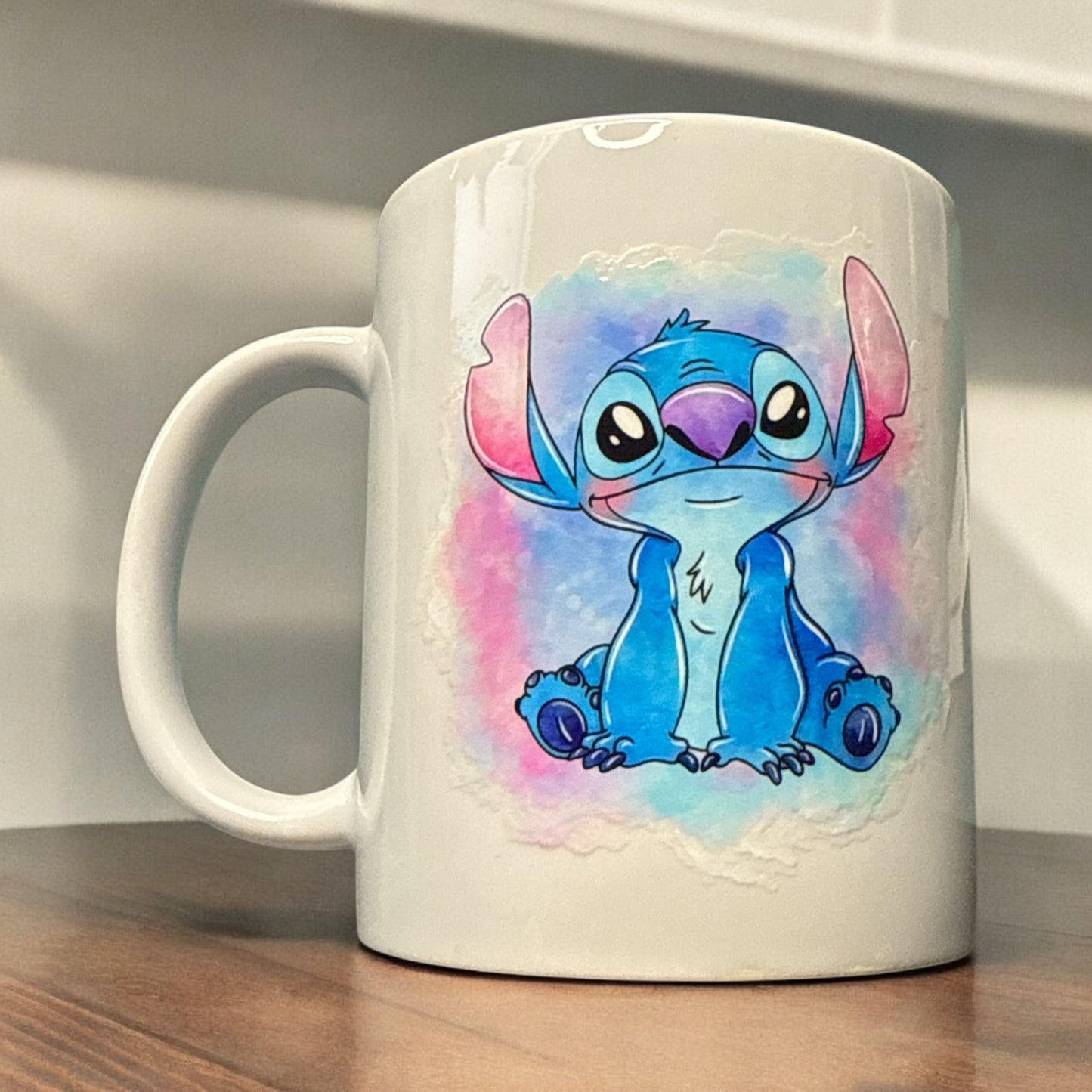 Blue Alien White Mug