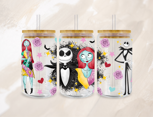 Tasse UVDTF 16Oz - Jack&amp;Sally Love