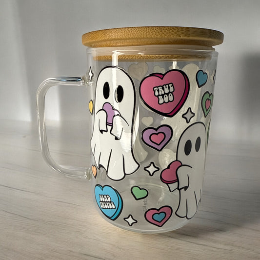 Hearty Message Ghost Cup 17oz