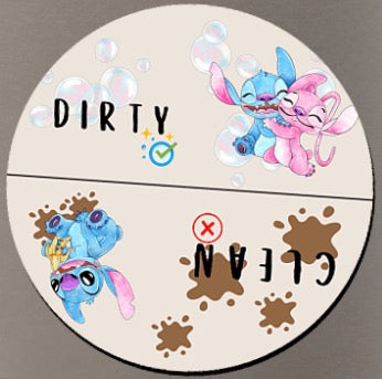 Dishwasher Magnet - Blue Friend - 6 inch