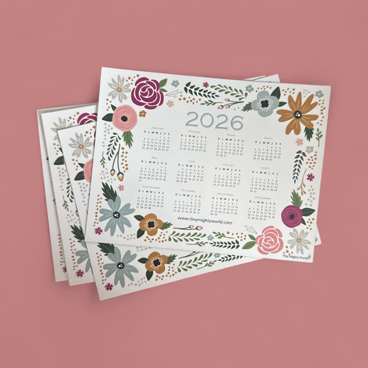 Magnetic Calendar 2026