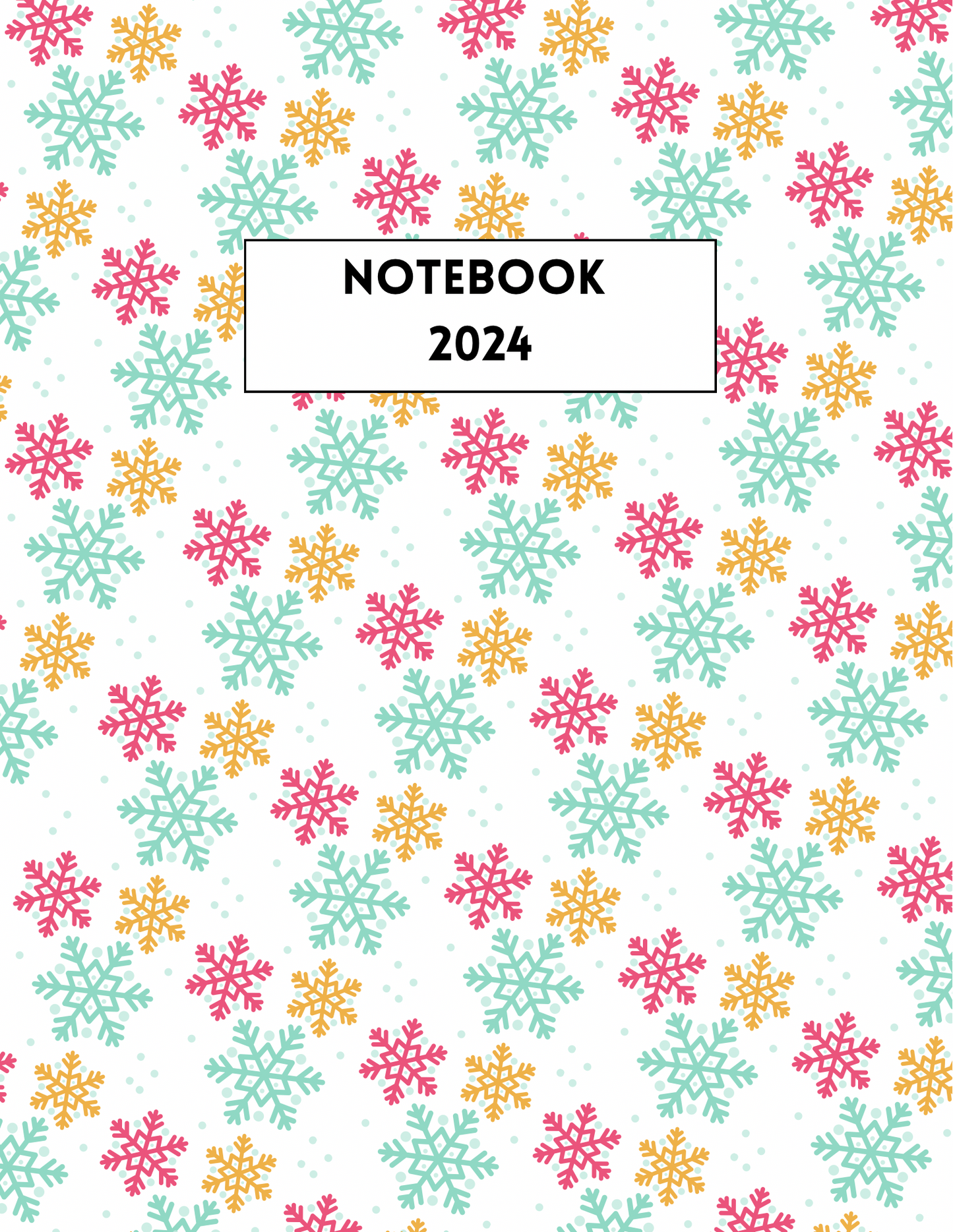 Snowflakes Notebook Limited Edition