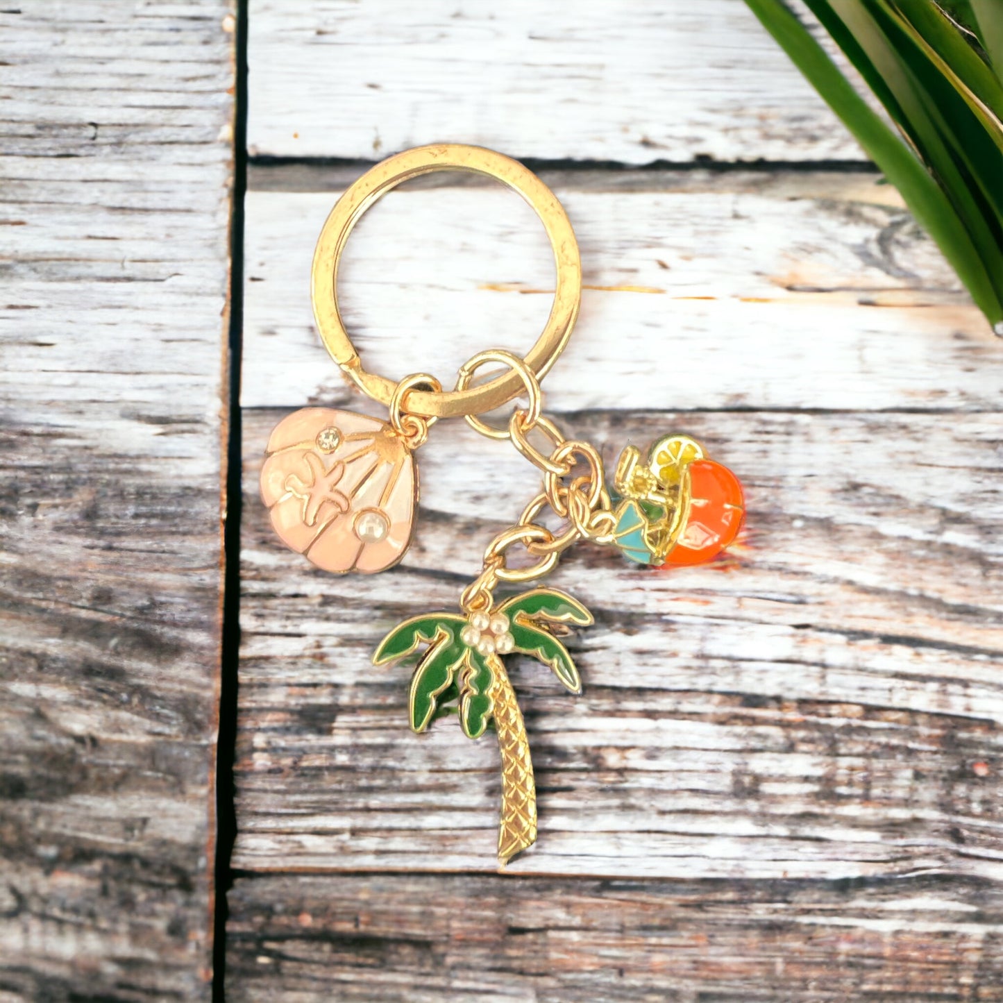 Palm Tree key Chain