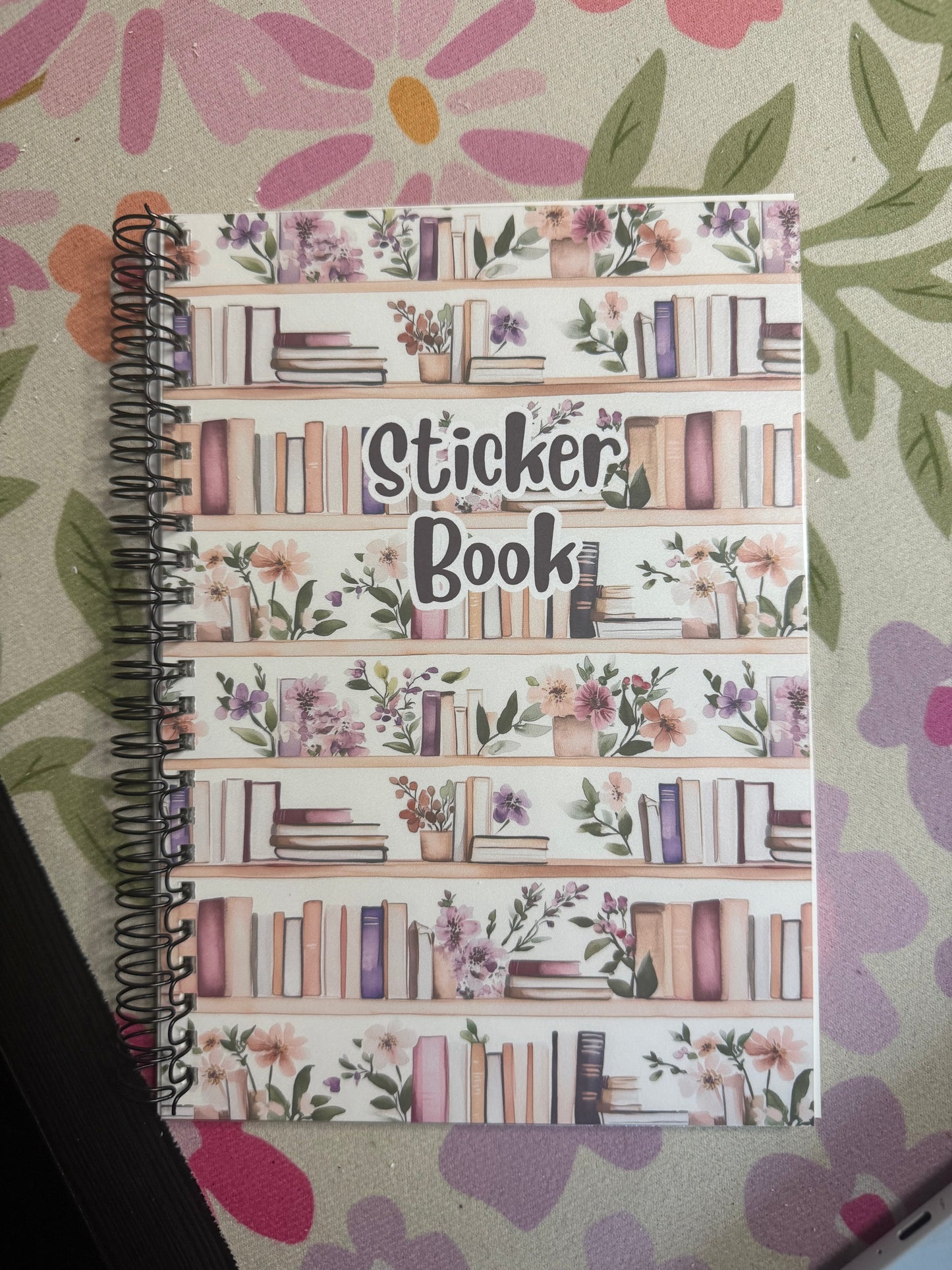 Tiny Sticker Book A5 – Reusable Release Paper Album for Stickers | Pastel Journaling Collection