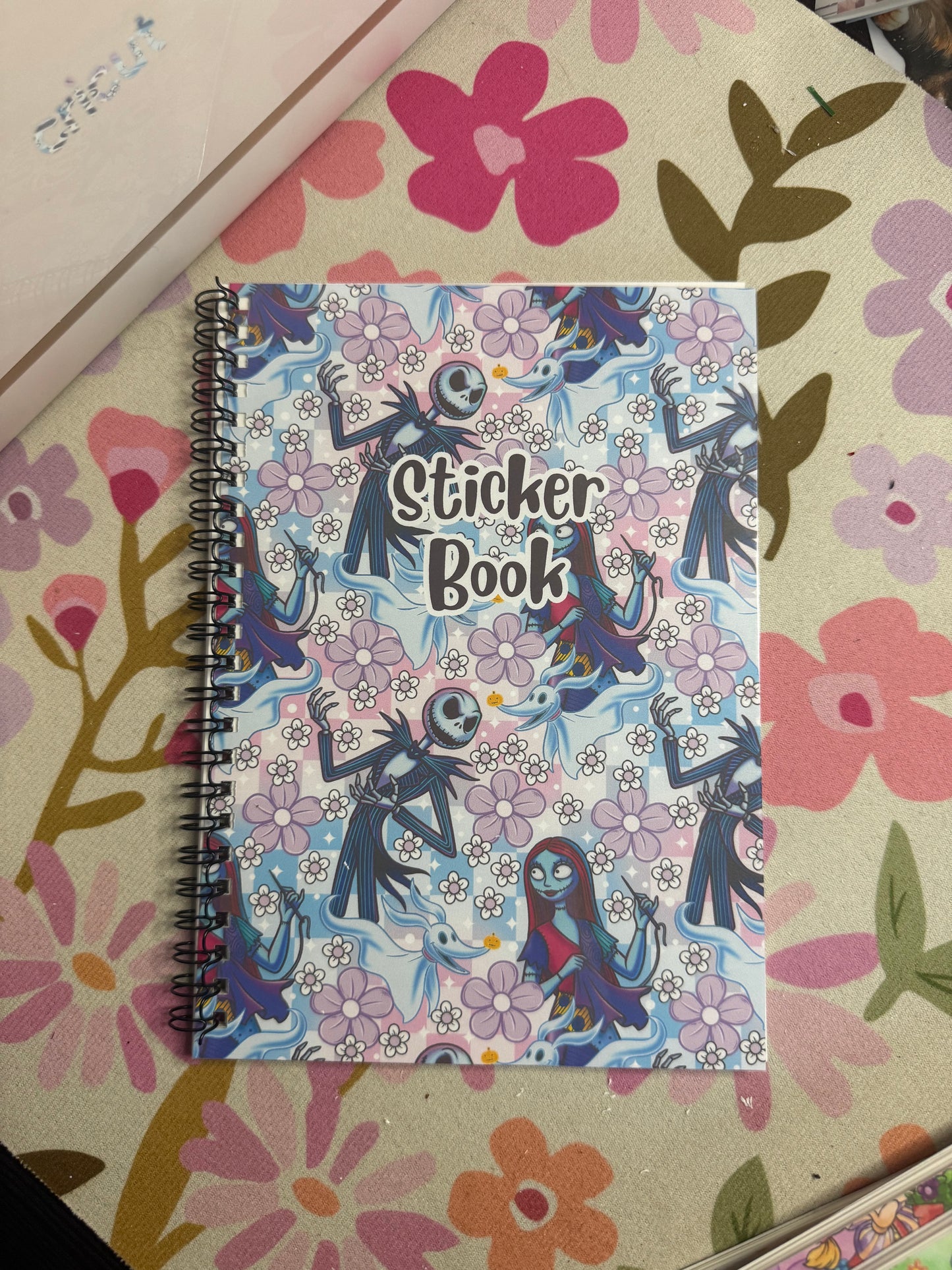 Tiny Sticker Book A5 – Reusable Release Paper Album for Stickers | Pastel Journaling Collection
