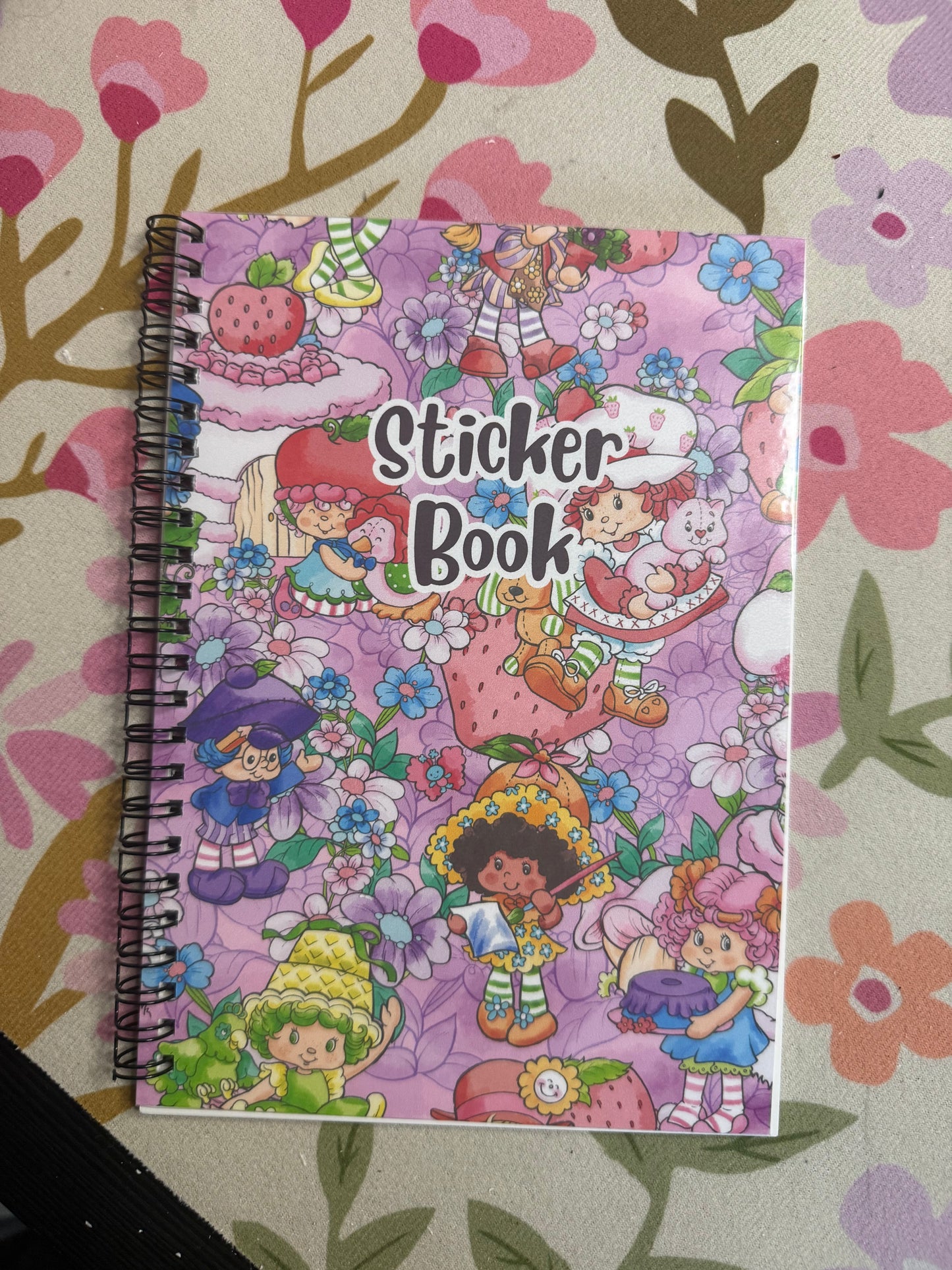 Tiny Sticker Book A5 – Reusable Release Paper Album for Stickers | Pastel Journaling Collection