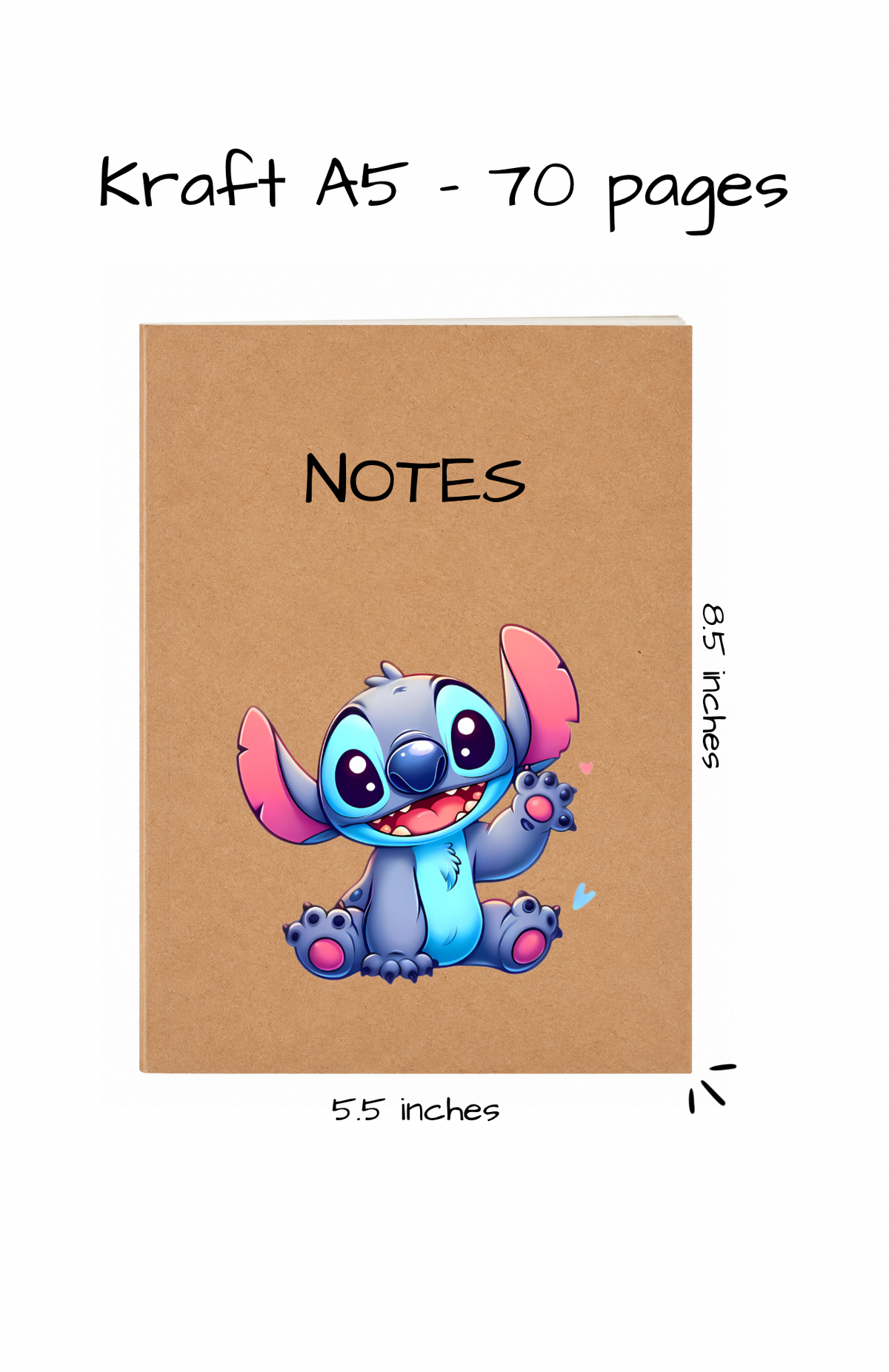 KRAFT NOTEBOOK A5 - 2026 COLLECTION CHRISTMAS