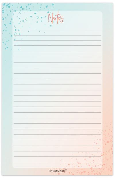 Mix Color Notepad