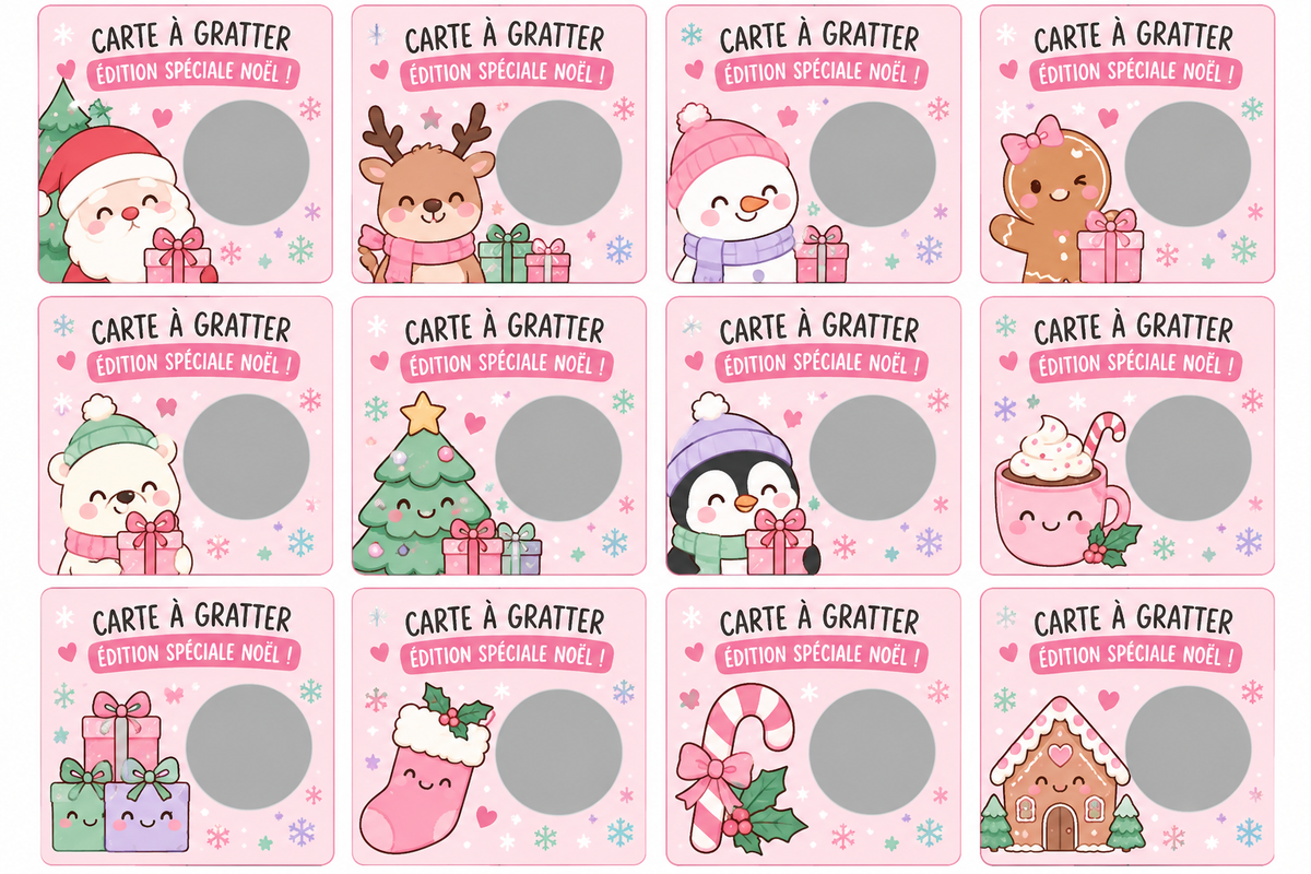 Scratch Card - Christmas Style