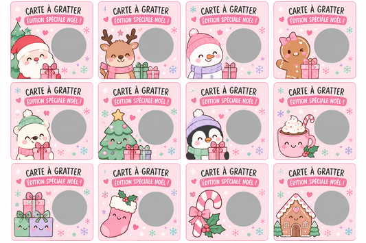 Carte à gratter